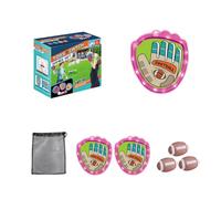 OSNIYAW Gluey Set de 2 remos y 3 bolas con consecuencias LED, sustancia segura, aumenta la capacidad de percepción, excelente para jugar en el jardín, cinturón ajustable