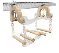 OSNIYAW Juguete balancín para pájaros con soporte estructurado para un cuidado natural de los pies y un corte seguro del pico
