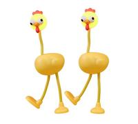 OSNIYAW Lámpara de escritorio de lectura portátil ajustable con diseño de pollo, para mesita de noche, camping, lámpara de recarga