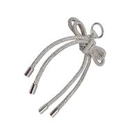 OSNIYAW Llavero con forma de lazo de diamantes con estilo, doble | Llavero con forma de lazo de diamantes, anillos de llaves de para llaves, monedero, decoración del,