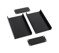 OSNIYAW Maletín eléctrico profesional con cubierta de aluminio para placas de cableado, maquinaria industrial y equipo de prueba, 80 x 50 x 20 mm, carcasa para equipo de laboratorio