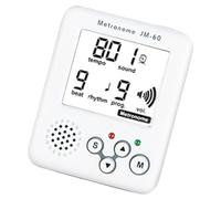 OSNIYAW Metrónomo electrónico profesional con clip LCD Digital Ritmo para saltar cuerda y correr ejercicios de ritmo digital Tempos