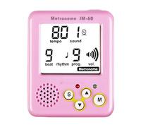 OSNIYAW Metrónomo electrónico profesional con clip LCD Digital Ritmo para saltar cuerda y correr ejercicios de ritmo digital Tempos