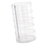 OSNIYAW Moderno organizador transparente giratorio de 360 grados para cinturones, accesorios y artículos de uso diario Caja de almacenamiento multicapa
