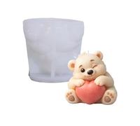 OSNIYAW Oso de globo de silicona para manualidades, resistencia a altas temperaturas, materiales seguros de grado alimenticio, ideal para uso doméstico, fácil de desmoldar