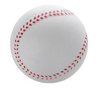 OSNIYAW Pelota de béisbol estándar sin marcar, elástica, de piel sintética sólida, para entrenamiento deportivo, competición, pelotas de deporte duraderas, juguetes, pelotas de béisbol de poliuretano