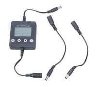 OSNIYAW Regulador de luz LED para acuarios fácil de usar, simula la luz solar natural con ajuste de brillo ajustable, mejora el crecimiento de las plantas, amaneceres y simulación de puesta de sol