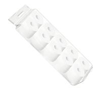 OSNIYAW Rollos de papel higiénico en miniatura realistas, decoración de baño para casa de muñecas, juego de rol, juguetes de manualidades, rollos de papel higiénico en miniatura realistas, decoración