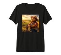 Oso Agricultor Papá Granja Divertido Shirt Camiseta Premium