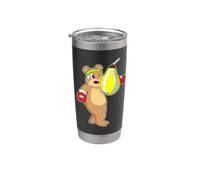 Oso Boxer Saco de boxeo Boxeo Vaso térmico de acero inoxidable de doble pared