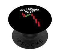 Oso Comercial de colapso del Mercado de valores ¿Es Lunes Opciones Crypto PopSockets PopGrip Adhesivo