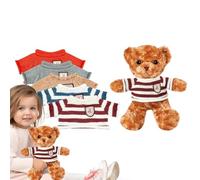 Oso con ropa - Juguete de 30,5 cm, dulce adorable regalo animal | Oso lindo para novia, mamá, cumpleaños, San Valentín, Roma