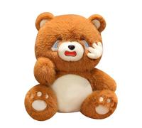 Oso de peluche como juguete de peluche, suave y abrazable, compañero de consolación, oso de peluche llorando, para adultos, niños, niñas, sofá, cama, sofá, sala de estar, dormitorio