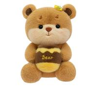 Oso de peluche de peluche | Mantenga la olla calmante de dibujos animados - Lindos animales de peluche cojines decorativos | Para Mujeres Hombres Niños Niños Casa Dormitorio Sala Oficina Oficina Coche