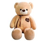 Oso de peluche gigante genérico - peluche, 19,69x15,75x55,12 pulgadas de peluche suave y | Juguete de gran tamaño con acento decorativo, juguetes de peluche para sofá, dormitorio
