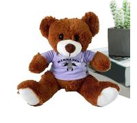 Oso De Peluche,Juguetes Decorativos Y Centros De Mesa Con Camiseta De Estampado De Murciélago,Oso De Juguete Animal De Peluche - para Niño Niña Cumpleaños Día de San Valentín Navidad Halloween Pascua