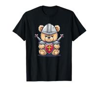 Oso de peluche Knight listo para una aventura real Camiseta