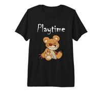 Oso de Peluche Malvado Aterrador para Jugar Lindo Oso de Peluche de Halloween Camiseta Premium