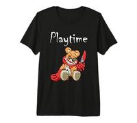 Oso de Peluche Malvado Aterrador para Jugar Lindo Oso de Peluche de Halloween Camiseta Premium