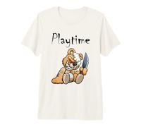Oso de Peluche Malvado Aterrador para Jugar Lindo Oso de Peluche de Halloween Camiseta Premium
