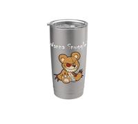 Oso de peluche malvado aterrador Wanna Snuggle Cute Halloween Teddy Vaso térmico de acero inoxidable de doble pared