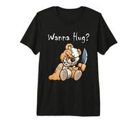 Oso de Peluche Malvado y Aterrador Que Quiere abrazar Lindo Oso de Peluche de Halloween Camiseta Premium