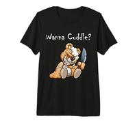 Oso de Peluche Malvado y Aterrador Wanna Cuddle Cute Halloween Teddy Bear Camiseta Premium