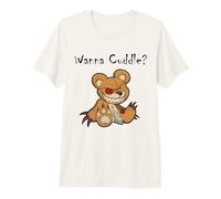 Oso de Peluche Malvado y Aterrador Wanna Cuddle Cute Halloween Teddy Bear Camiseta Premium