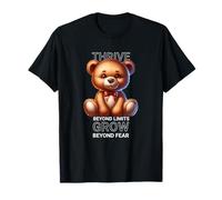 Oso de peluche motivacional: prospera más allá de los límites y crece Camiseta