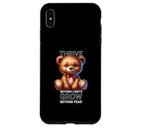 Oso de Peluche Motivacional: prospera más allá de los límites y Crece Carcasa para iPhone XS MAX