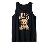 Oso de Peluche Roto todavía Adorable Camiseta sin Mangas