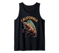 Oso de Poder de California: Fuerza, ajetreo y Riqueza Camiseta sin Mangas