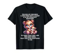 Oso decirle a mis hijos que los amo no es un hábito, es mi Camiseta