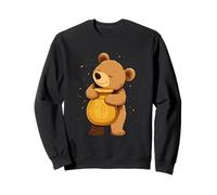 Oso dulce con tarro de miel Sudadera