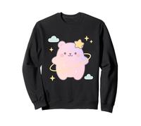 Oso Espacial Pastel Kawaii Sudadera