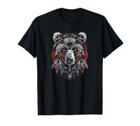 Oso Grizzly Nativo Americano Camiseta