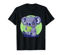 Oso koala lima lindo diseño de frutas de lima Koala Lover Animal Art Camiseta