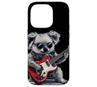 Oso koala mecedora para un ambiente musical genial Carcasa para iPhone 14 Pro