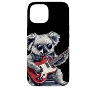 Oso koala mecedora para un ambiente musical genial Carcasa para iPhone 15