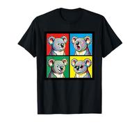 Oso Koala Vintage Arte para niños niñas Disfraz Meme Koalas Camiseta