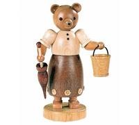 Oso, la esposa osa, 15 cm. de alto, natural, original de los Mo.. MU 45122 nuevo