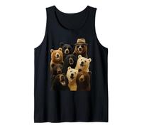 Oso loco Camiseta sin Mangas
