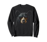 Oso Negro Asiático Animal Obra Gráfica Oso Negro Asiático Sudadera