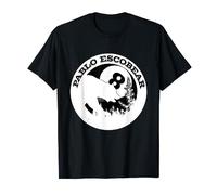 Oso negro Pablo Escobear en un bosque con 8 bolas de luna llena Camiseta