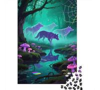 Oso Negro Puzzles De 1000 Piezas Puzzles para Adultos Puzle para Decoración del Hogar El Cartero Entrega la Carta Pasatiempo Creativ Imposible Juego De Habilidad para Toda La Familia Regalos A Pa