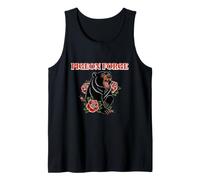 Oso Negro Y Rosas Paloma Forja Montañas Humeantes Viajes Camiseta sin Mangas