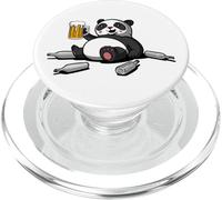 Oso Panda Bebe Cerveza Animal Divertido Fiesta Party Hombres PopSockets PopGrip para MagSafe