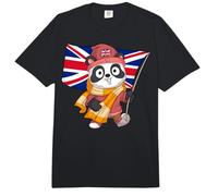 Oso Panda británico/Fans ingleses Comfort Colors Adult Heavyweight T-Shirt