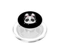 Oso Panda con Orejas de Conejo PopSockets PopGrip para MagSafe