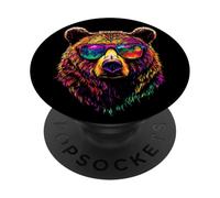 Oso Pardo Osos Grizzly Hermanos Oso Pardo PopSockets PopGrip Adhesivo